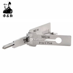 Mr. Li's Original Lishi NH2/B5 2-in-1 Pick & Decoder for Mack, Kenworth, Briggs & Stratton and more