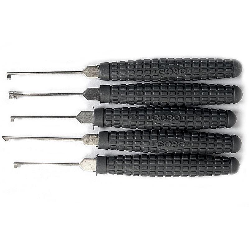 GOSO 14 Piece Dimple Lock Pick Set - Round Handle – Lockpickable