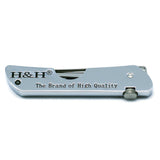 H&H Folding Lock Pick Set Multi-Tool Pocket Locksmith Jackknife